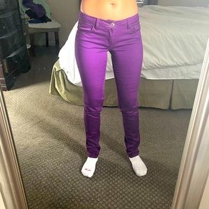 Celebrity Purple Jeans